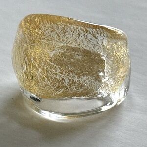 Murano glass ring